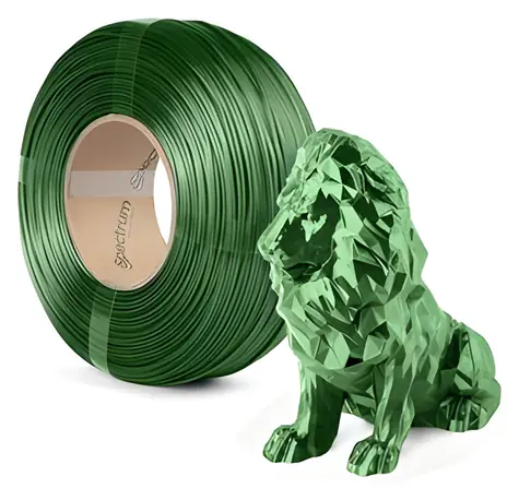 Spectrum ReFill PLA Silk Tropical Green / Tisková struna / 1,75 mm / 1 kg