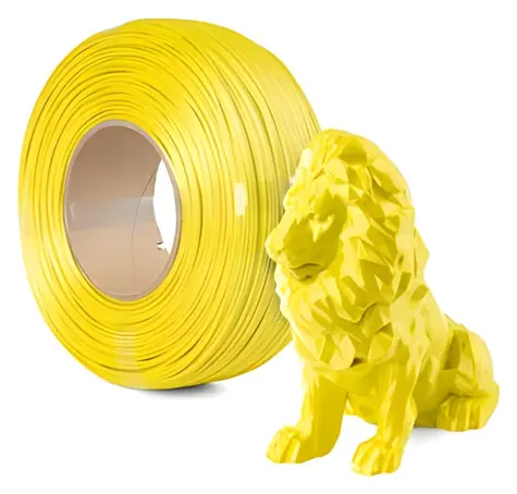 Spectrum ReFill PLA Silk Unmellow Yellow / Filament / 1,75 mm / 1 kg / bez cívky
