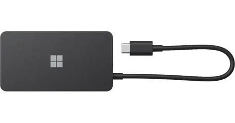 Microsoft Surface USB-C Travel Hub / Dokovací stanice / 1x USB-C / 1x USB-A / HDMI / VGA / RJ-45