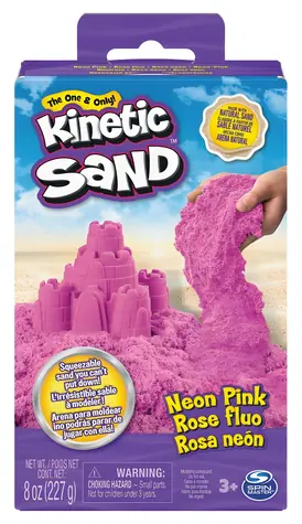 SPIN MASTER Kinetic Sand neonové barvy / od 3 let