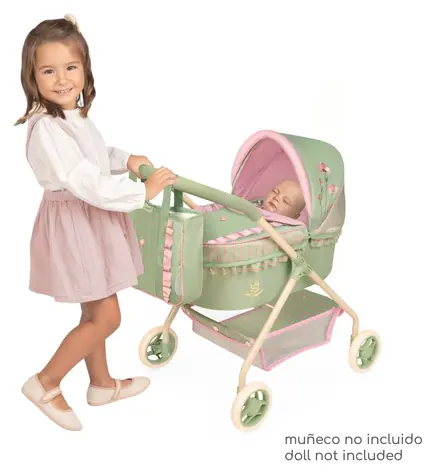 DeCuevas 86068 Botanic 2026 / Kočárek pro panenky / 56 cm / s taškou / od 3 let