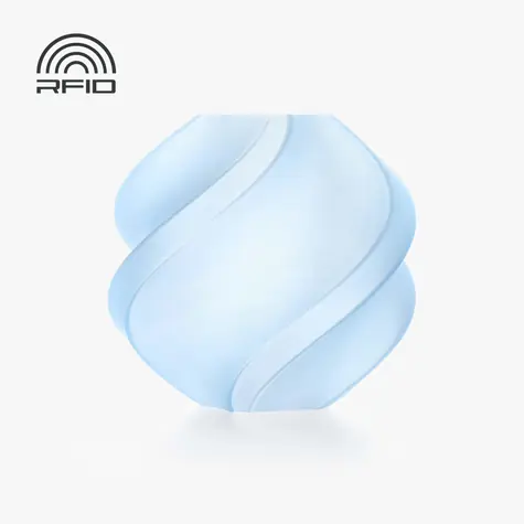 Bambu Lab PLA Translucent Ice Blue / Tisková struna / 1,75 mm / 1 kg