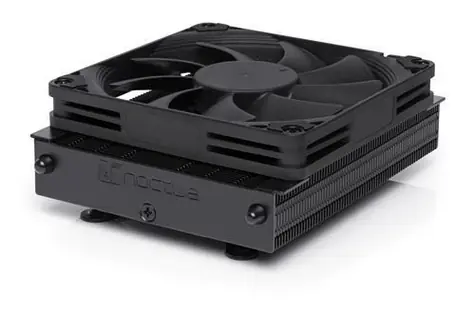 Noctua NH-L9A-AM5 chromax.black černá / Low-profile CPU chladič / 92 mm PWM / AMD AM5 / TDP 61 W
