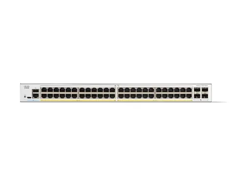 Cisco Catalyst 1300-48FP-4X / Switch / 48x RJ-45 10/100/1000 / 4x 10G SFP+ / PoE+ / L3 řízený