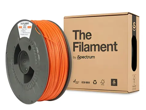 The Filament Machinery Orange / Tisková struna / PETG / 1,75 mm / 1 kg