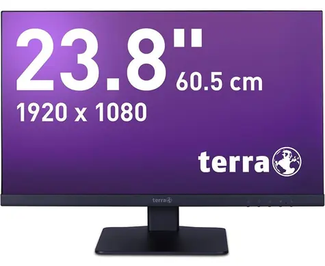 24" TERRA 2448W V4 černá / Monitor / IPS / 1920×1080 / HDMI + DP + USB-C