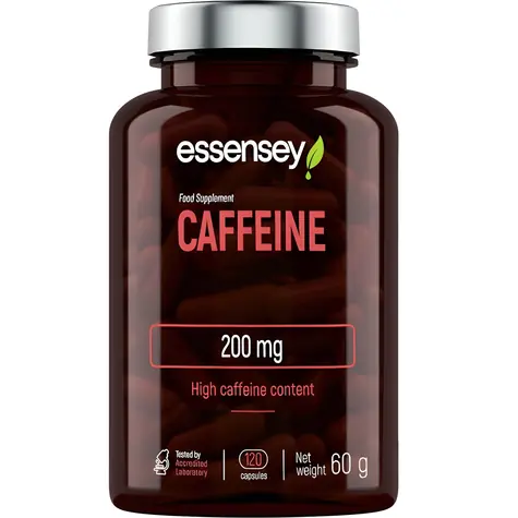 Trec Nutrition ESSENSEY Kofein / Doplněk stravy / 120 kapslí / 200 mg kofeinu