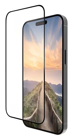 dbramante1928 Eco-shield / Ochranné sklo / pro iPhone 15 Plus a 16 Plus / s bezpečnostním filtrem