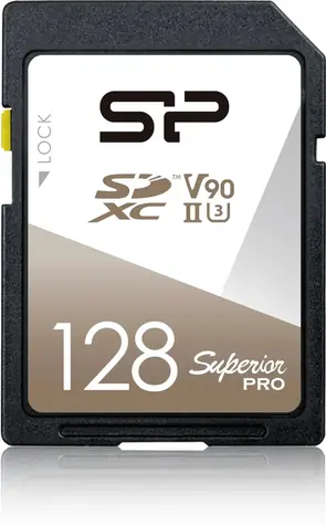 Silicon Power CreatePro CR90D / Paměťová karta SD / 128 GB / UHS-II U3 / Class 10