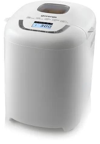Gorenje BM910WII bílá / Domácí pekárna / 550 W / 0,9 kg / 15 programů / LCD