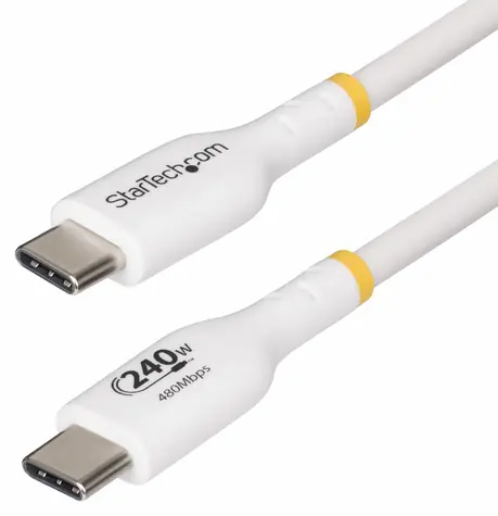 StarTech / Nabíjecí kabel / USB-C (M) - USB-C (M) / 240W / 5A / USB 2.0 / 2 m