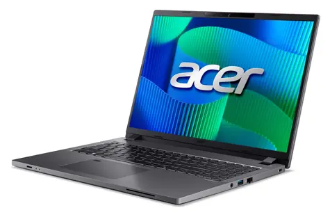 Acer TravelMate P2 16 TMP216-41-TCO šedá / Notebook / 16" WUXGA / Ryzen 3 PRO 7335U / 8GB DDR5 / 512GB SSD / AMD