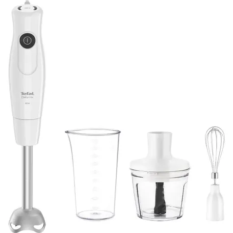 Tefal HB533138 bílá / Tyčový mixér / 600 W / 800 ml odměrka