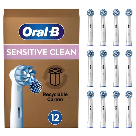 Oral-B Pro Sensitive Clean / Náhradní hlavice / 12 ks
