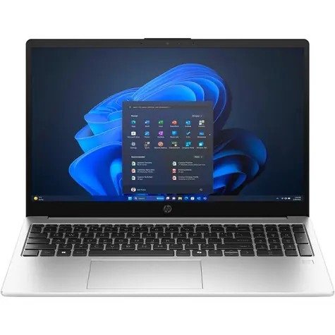 HP 250R G10 stříbrná / Notebook / 15.6" FHD / Intel Core 5 120U / 8GB DDR5 / 512GB SSD / Intel / W11H