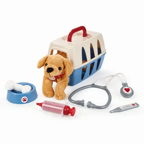 Kufřík pro veterináře s pejskem / Hrací sada