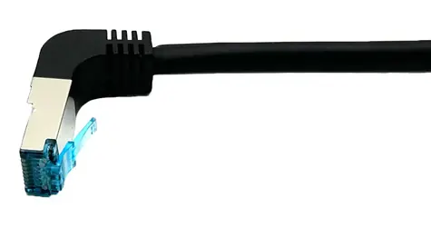 Equip černý / Patch kabel / CAT 6a / S/FTP / RJ-45 / 2 m / PoE+