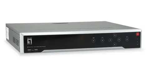 LevelOne NVR-1316 / NVR rekordér / pro 16 kamer / až 12 MPx / 4x HDD / HDMI / VGA