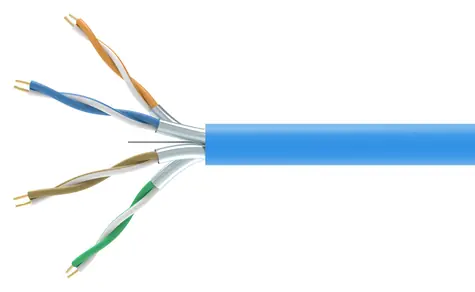 Equip modrá / Instalační kabel / Cat6A U/FTP / 305 m / LSZH / Dca