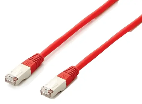 Equip Cat6A Platinum S/FTP červená / Patch kabel / 15 m / 2xRJ45 / LSZH