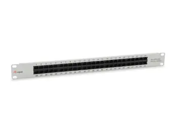 Equip 125297 šedá / Patch panel 19” / Cat3 UTP / 50 portů RJ-45 / 1U / ISDN