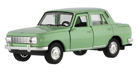 WELLY Model auta Wartburg 353 mix / Kov-plast / 1:34-1:39 / cca 11 cm / od 3 let