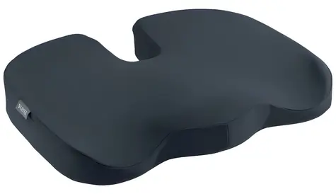Leitz Ergo Cosy šedá / Podsedák na židli / klínový tvar / 355x455x75 mm / 1,16 kg