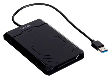 Unitek Y-3036 černá / Externí box pro 2,5" SATA HDD & SSD / SATA III / USB 3.1
