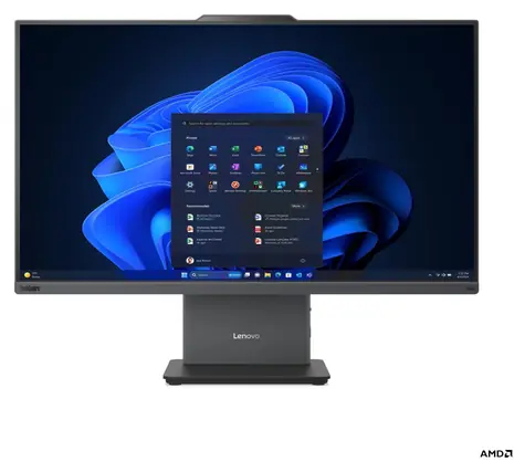 Lenovo ThinkCentre neo 55a 24 Gen 6 šedá / All-in-one počítač / 23,8" FHD / Ryzen AI 7 350 / 16GB / 512GB SSD / W11P