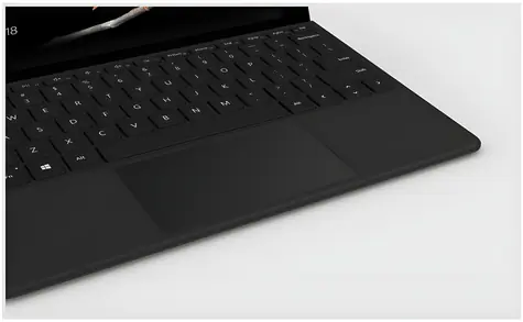 Microsoft Surface Go Type Cover CZ&SK černá / Klávesnice / QWERTZ / podsvícená / pro Surface Go, Go 2, Go 3, Go 4