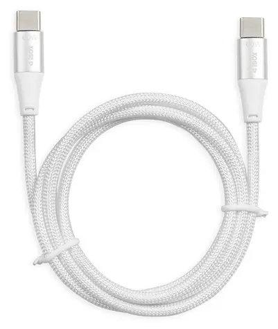 iBox IKUTC bílá / USB kabel / USB-C - USB-C / USB 2.0 / 60W / 1 m