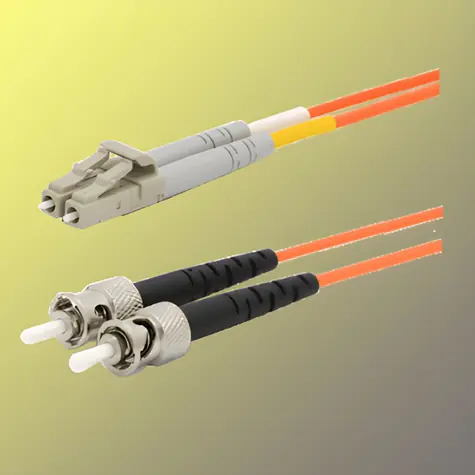 OEM LC-ST / Optický patchkabel / 62,5/125 µm MM / OM1 / 1m / Duplex