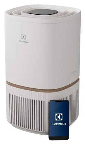 Electrolux EPO50351SW bílá / Čistička vzduchu / Wi-Fi / LED displej / 22 dB