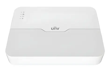 Uniview NVR301-08LS3-P8 bílá / Rekordér / 8 kanálů / PoE / HDMI / VGA / 2x USB