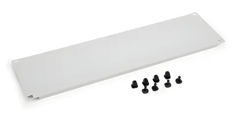 Triton šedá / Záslepka / 2U / do 19" racku