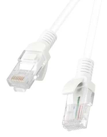Lanberg UTP CAT6 2m bílá 10-pack / Patch kabel / RJ45-RJ45 / Fluke Passed