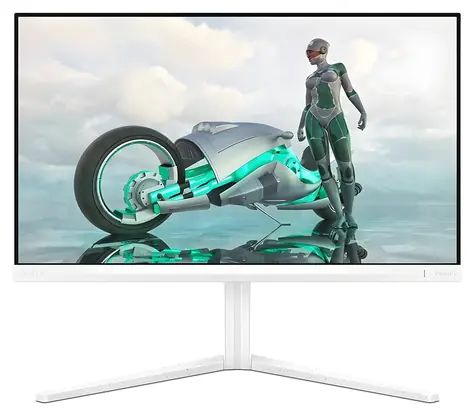 24" Philips 24M2N3201A Evnia bílá / Monitor / Fast IPS / Full HD / 180Hz / 1ms