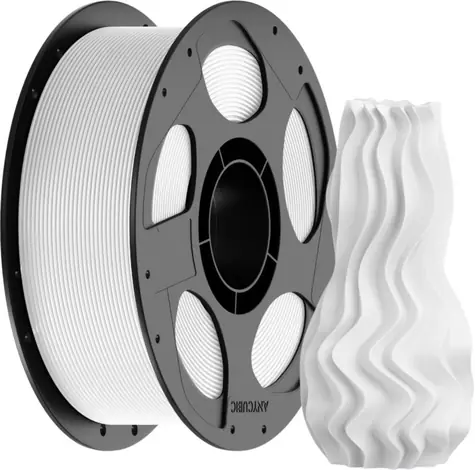 AnyCubic PLA+ bílá / Tisková struna / 1,75 mm / 1 kg / pro 3D tiskárnu