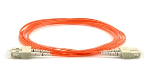 OEM SC-SC 50/125 OM4 / Optický patch kabel / Duplex / Multi mode / 2 m