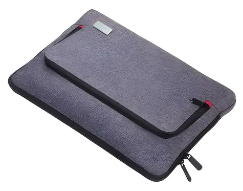 Troika Mon Carry šedá / Taška na notebook 13" / Polyester