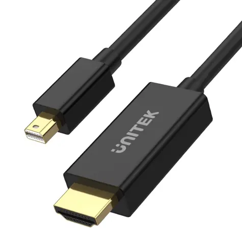 Unitek V1152A / Redukce / mini DisplayPort - HDMI / 4K 30Hz / 2 m