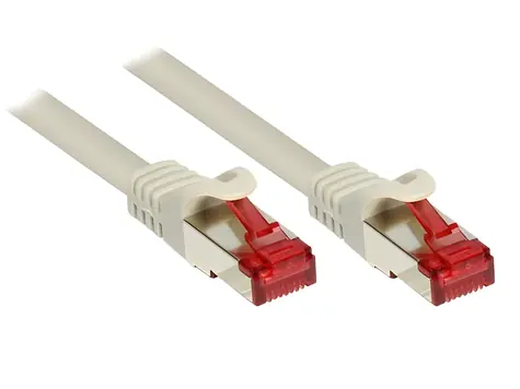 Good Connections šedá / Patch kabel / Cat.6 / S/FTP / 5m / 250MHz