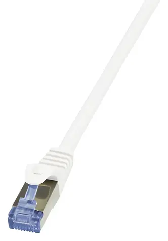 LogiLink PrimeLine bílá / Patch kabel / Cat7 / S/FTP / 2 m / RJ-45