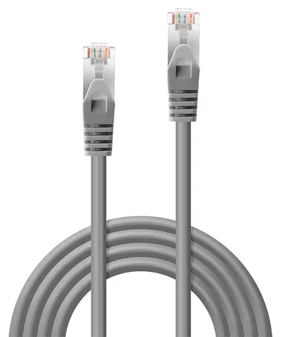 Lindy F/UTP Cat6 2 m šedá / Patch kabel / RJ-45