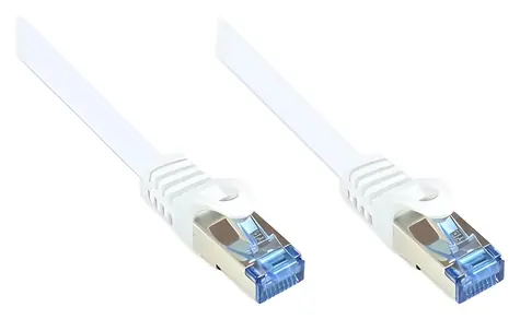 Good Connections bílá / Patch kabel Cat 6A S/FTP / 500 MHz / LSZH / 20 m