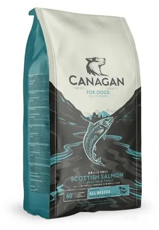 Canagan Scottish Salmon 2 kg / Granule pro psy / všechna plemena / losos