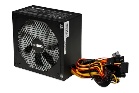 iBOX AURORA bílá / Zdroj / 500 W / 14 cm ventilátor / Tower