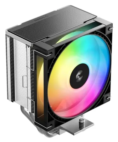 DEEPCOOL AG600 ARGB černá / Chladič CPU / 6× heatpipe / 120 mm ARGB / AM4 + AM5 + Intel