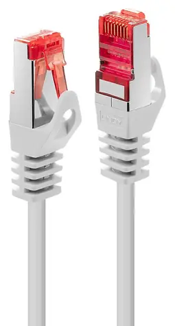 Lindy bílá / Patch kabel / Cat 6 S/FTP / 2 m / RJ45-RJ45