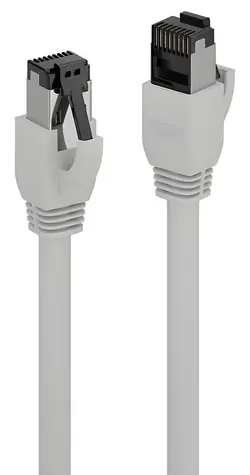 Lindy Cat8.1 S/FTP šedá 1m / Patch kabel / RJ-45 / LSZH
